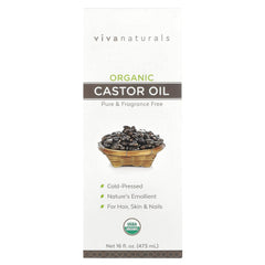 Organic Castor Oil - 16 Fl Oz (473 Ml)