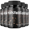 Image of (5 Pack) Horsewood Advanced Male Health Support Formula Horse Wood 300 Capsules