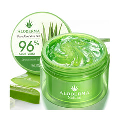 Gel De Aloe Vera Orgánico Aloderma Para Cara Y Cuerpo, Hecho Dentro De Las 12 Horas De Cosecha...