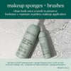 Image of Fragrance-Free Cleanser Shampoo for Makeup Brushes, Sponges, and Puffs - 6 Fl. Oz. (177 mL) - Vegan and Cruelty-Free, Gentle Formula for Effective Makeup Removal