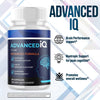 Image of (5 Pack) Advanced IQ Natural Brain Supplement AdvancedIQ 300 Capsules