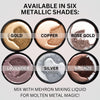 Image of Makeup Metallic Powder (0.17 oz) with Mixing Liquid (1 oz) - Silver