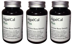 AlgaeCal Plus Stronger Bones Veggie Capsules Dietary Supplement (3 Pack)