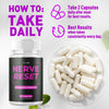 Image of (5 Pack) Nerve Reset Nerve Support Supplement NerveReset 300 Capsules