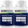 Image of (2 Pack) NeuroMemory Nootropic Brain Health Support Supplement Neuro Memory 120 Capsules