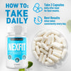 Image of (3 Pack) NexFit Advanced Energy & Fitness Support Formula Nex Fit 180 Capsules