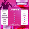 Image of (2 Pack) Lipotrine ACV Gummys 1000MG Advanced Supplement Lipo Trine 120 Gummies
