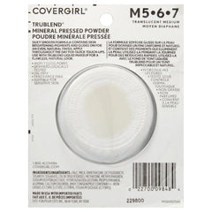 Trublend Pressed Powder, Shade 004 Translucent Medium, 0.39 Ounce (Single Pack)