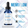 Image of Memo Flow Drops Nootropic Brain Health Support MemoFlow Supplement 150 Servings
