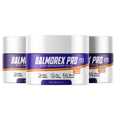 Balmorex Pro Cream - 3 Pack for Relief and Recovery (7.5 Oz)