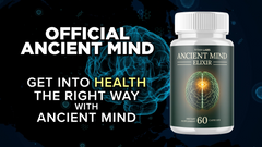 (1 Pack) Ancient Mind Elixir Advanced Natural Brain Support Formula 60 Capsules
