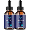 Image of (2 Pack) Gluco Mild Drops Blood Health Support Supplement GlucoMild 60 Servings