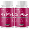 Image of (2 Pack) SlimPeak Advanced Energy & Fitness Support Formula Slim Peak 120 Capsules