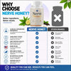 Image of Nerve Honey Natural Nerve Support Supplement NerveHoney 120 Capsules