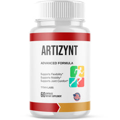 (1 Pack) Artizynt Advanced Joints & Mobility Support Formula Arti Zynt 60 Caps