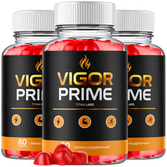 (3 Pack) Vigor Prime Gummy Advanced Male Support Formula VigorPrime 180 Gummies