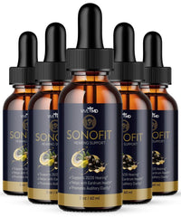 Sonofit Wellness Supplement Drops - Official Formula (5 Pack)