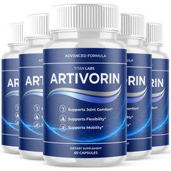 (5 Pack) Artivorin Advanced Joints & Mobility Support Arti Vorin 300 Capsules