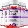Image of (5 Pack) Derma Pure ACV Gummys 1000MG Advanced DermaPure Supplement 300 Gummies