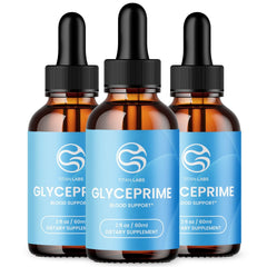 (3 Pack) Glyceprime Blood Health Support Drops Glyce Prime Vitamin 90 Servings
