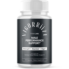 (1 Pack) Vigorriize Advanced Male Health Support Supplement Vigor Riize 60 Capsules