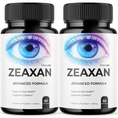 (2 Pack) Zeaxan Pills Support Healthy Eye Vision & Function Zea Xan 120 Capsules