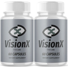 (2 Pack) VisionX Advanced Support for Healthy Eye Function Vision X 120 Capsules