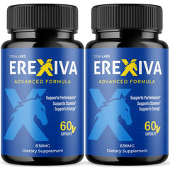 (2 Pack) Erexiva Advanced Male Health Support Supplement Ere Xiva 120 Capsules