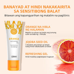 Gluta Gmeelan Orange Exfoliating Whitening Gel Scrub - Set of 2, 100g for Face and Body