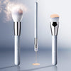 Image of 15-Piece Professional Makeup Brush Set with Case - Premium Synthetic Brushes for Foundation, Contouring, Concealers, Blush, and Eye Shadow (Baby Blue)