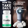 Image of (3 Pack) Visitix Vision Pills Support Healthy Eye Function Visi Tix 180 Capsules