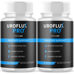 (2 Pack) Uroflux Pro Advanced Male Support Supplement UrofluxPro 120 Capsules