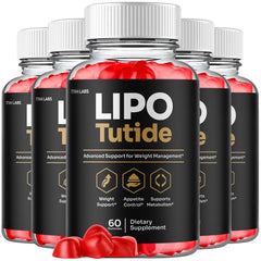 (5 Pack) Lipo Tutide ACV Gummy 1000MG Advanced LipoTutide Supplement 300 Gummies