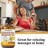 Image of 2 Pack Ginger Oil Lymphatic Drainage Massage,Belly Drainage Ginger Oil-Warming T