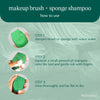 Image of Fragrance-Free Cleanser Shampoo for Makeup Brushes, Sponges, and Puffs - 6 Fl. Oz. (177 mL) - Vegan and Cruelty-Free, Gentle Formula for Effective Makeup Removal