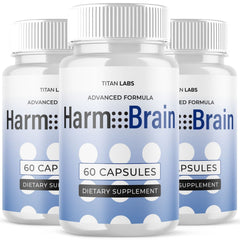 (3 Pack) Harmo Brain Natural Brain Supplement HarmoBrain 180 Capsules