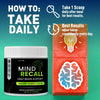 Image of Mind Recall Powder Advanced Natural Brain Support Formula MindRecall 60 Servings