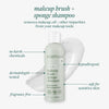 Image of Fragrance-Free Cleanser Shampoo for Makeup Brushes, Sponges, and Puffs - 6 Fl. Oz. (177 mL) - Vegan and Cruelty-Free, Gentle Formula for Effective Makeup Removal
