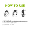 Image of HOEGOA Hair Dye Shampoo, Gentle Hair Moisturizing Hair Fast Easy Coloring Lasting Hair Cream