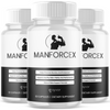 Image of (3 Pack) Manforcex Advanced Male Pills Man Force X Vitamin Supplement 180 Capsules