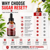 Image of (1 Pack) Sugar Reset Drops Blood Health Support Formula SugarReset 30 Servings