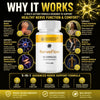 Image of (2 Pack) NervoFlow Nootropic Natural Nerve Support Formula Nervo Flow 120 Capsules