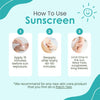 Image of Easy on Mineral Sunscreen SPF 50 - All Natural Kids & Baby Sunscreen for Face & Body, Non-Toxic Zinc Oxide Sunblock Protection for Sensitive Skin, Unscented, FSA Eligible, Travel Size 3.4Oz