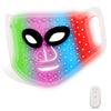 Image of LED Color Light Home Beauty Device with Red, Blue, Green, and Purple Light Mask, 98 Light Beads for Facial Phototherapy Mask