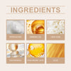 Image of OUHOE Gold Leaf Color Change Nourishing Lip Balm, Nourishing Moisturizing Hydrating Glass Soft Moisturizing Lip Skin Non-Greasy Lip Balm
