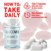 Image of (1 Pack) Glucovex Advanced Blood Support Max Supplement Gluco Vex 60 Capsules