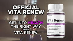 (1 Pack) Vita Renew Advanced Energy & Fitness Support Formula VitaRenew 60 Capsules