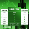 Image of (2 Pack) Melt Peak Drops Natural Health & Fitness Supplement MeltPeak 60 Servs