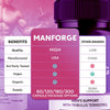 Image of (1 Pack) Manforge Advanced Male Health Support Supplement Man Forge 60 Capsules