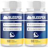 Image of (2 Pack) Sleepem Pills Advanced Formula Brain Health Support Supplement 120 Capsules